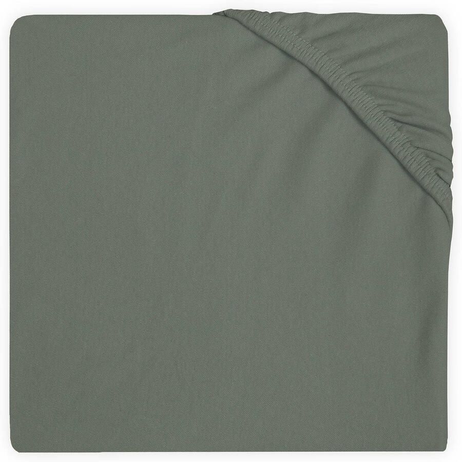 Jollein hoeslaken boxmatras 75x95cm ash green Groen - Foto 2