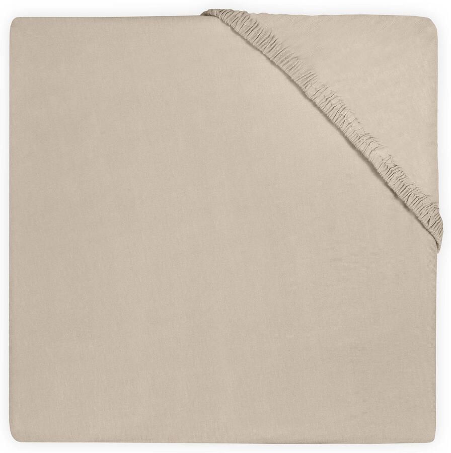 Jollein hoeslaken boxmatras 75x95cm nougat Beige | Hoeslaken van - Foto 2