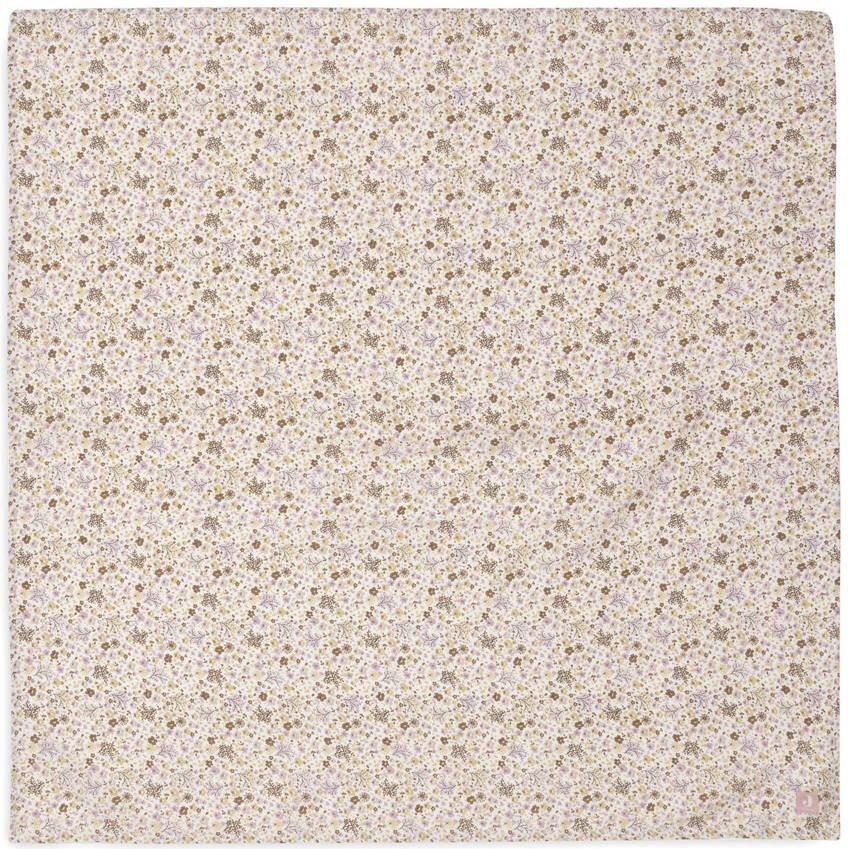 Jollein hydrofiele doek large Flower Fairies beige lila (set van 2) - Foto 2