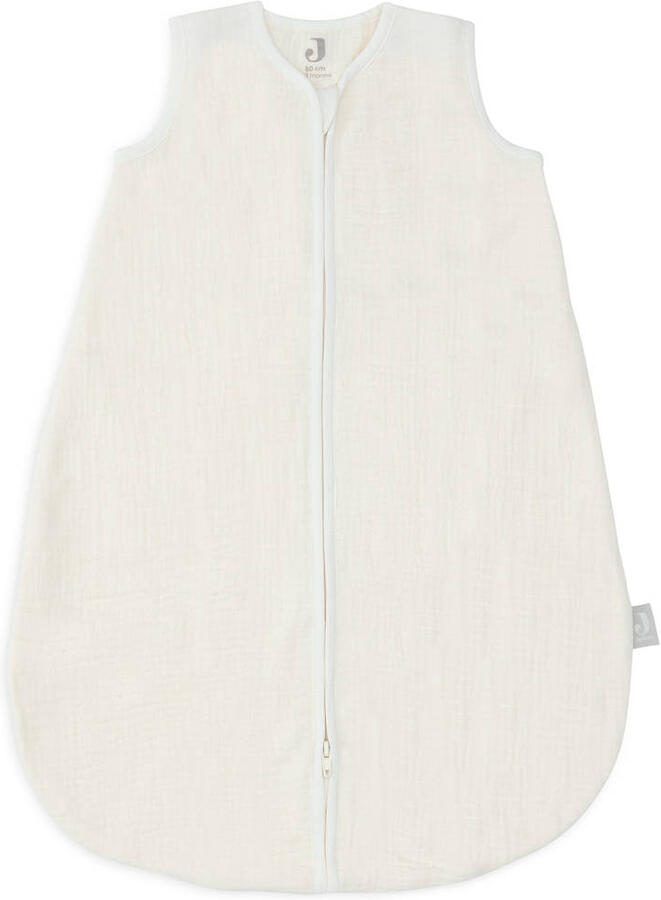 Jollein hydrofiele newborn slaapzak 60 cm Oatmeal Babyslaapzak Wit Effen - Foto 1