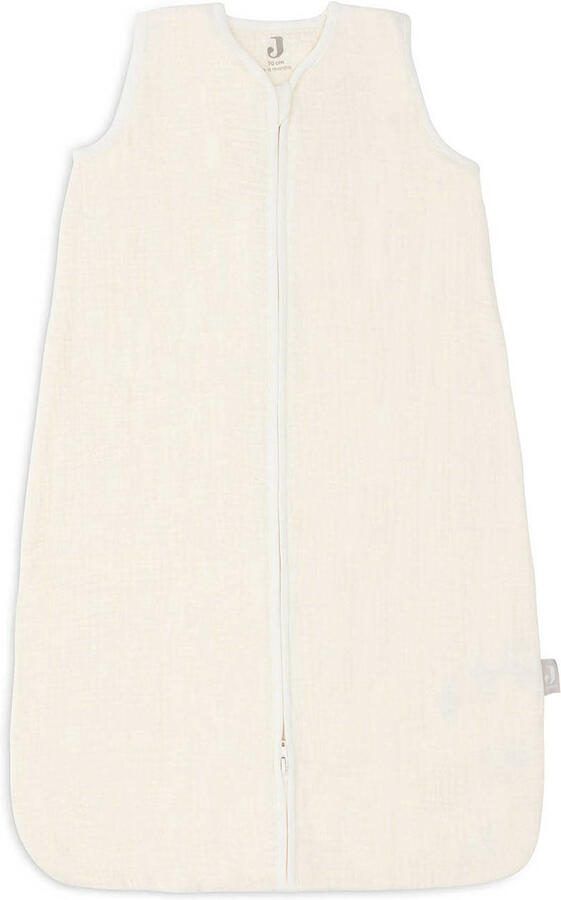 Jollein hydrofiele slaapzak Oatmeal Babyslaapzak Wit All over print 110 cm