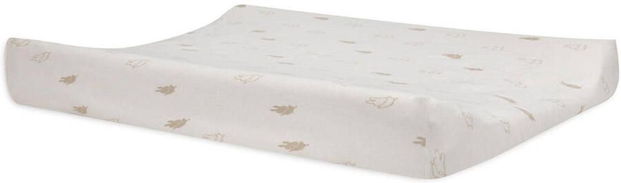 Jollein jersey aankleedkussenhoes 50x70 cm Happy Miffy Nougat Beige Personage