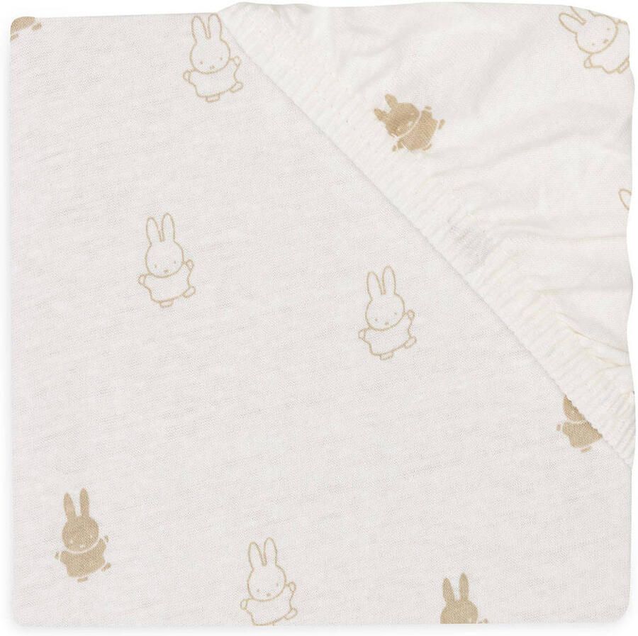Jollein jersey aankleedkussenhoes 50x70 cm Happy Miffy Nougat Beige Personage - Foto 2