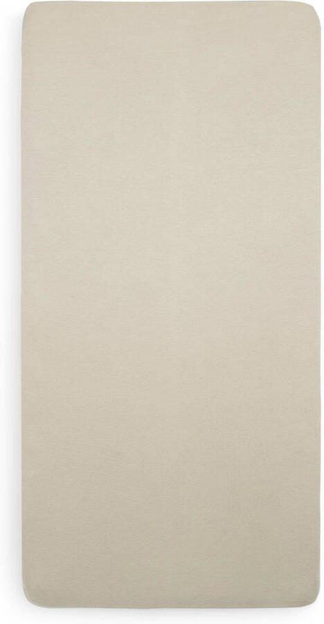 Jollein jersey baby ledikant hoeslaken 60x120cm nougat Beige Bloe - Foto 3