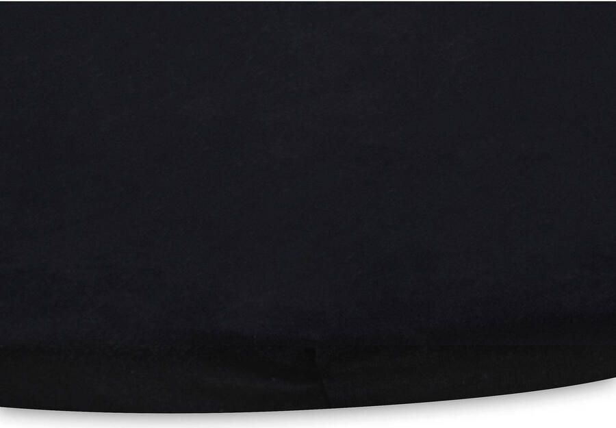 Jollein jersey boxmatras hoeslaken Ø95cm Black Zwart - Foto 3