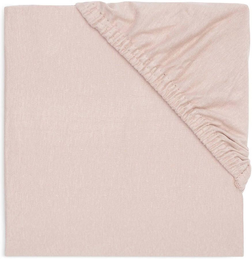 Jollein jersey hoeslaken voor boxmatras 75x95cm Wild Rose Roze - Foto 2