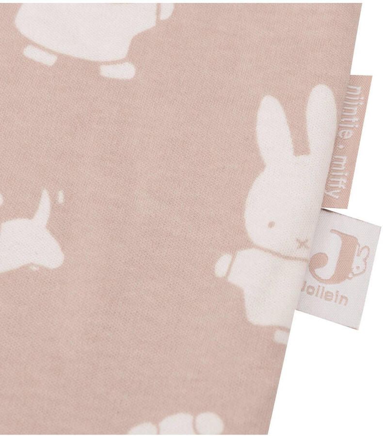 Jollein jersey slaapzak Miffy & Snuffy Wild Rose Babyslaapzak Roze Personage 110 cm - Foto 2
