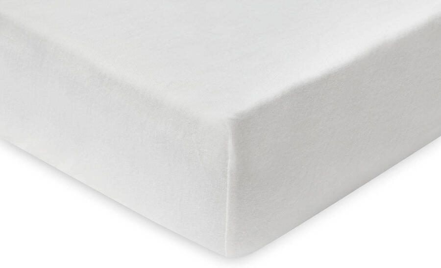 Jollein katoenen jersey juniorbed hoeslaken 70x140cm 75x150cm Ivory Wit - Foto 2