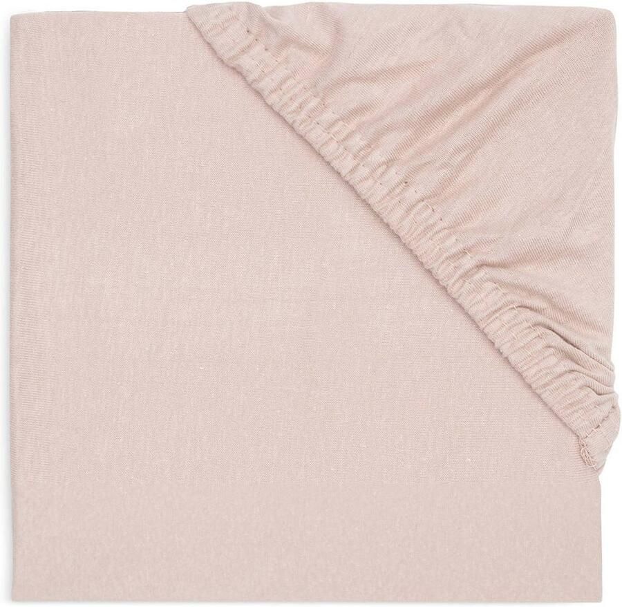 Jollein katoenen jersey ledikant hoeslaken 60x120cm Wild Rose Roze Effen - Foto 2
