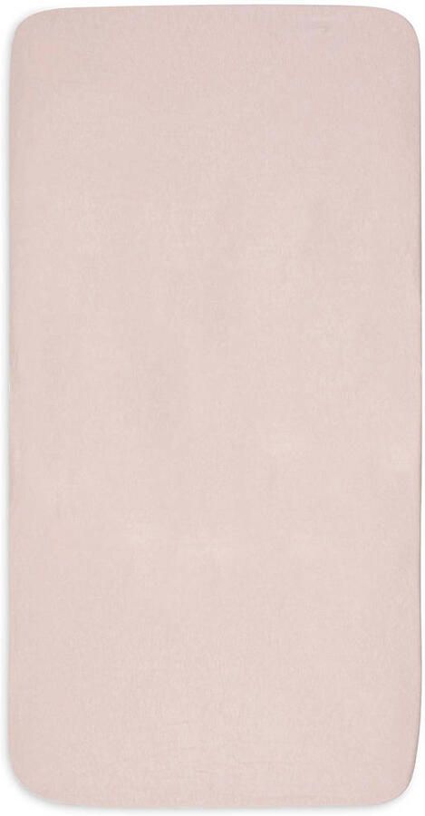 Jollein katoenen jersey ledikant hoeslaken 70x140cm Wild Rose Roze Effen - Foto 3