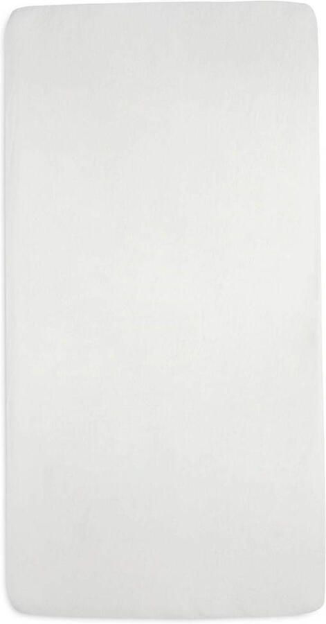 Jollein katoenen jersey wieg hoeslaken 40 50 x 80 90 cm Ivory set van 2 Wit
