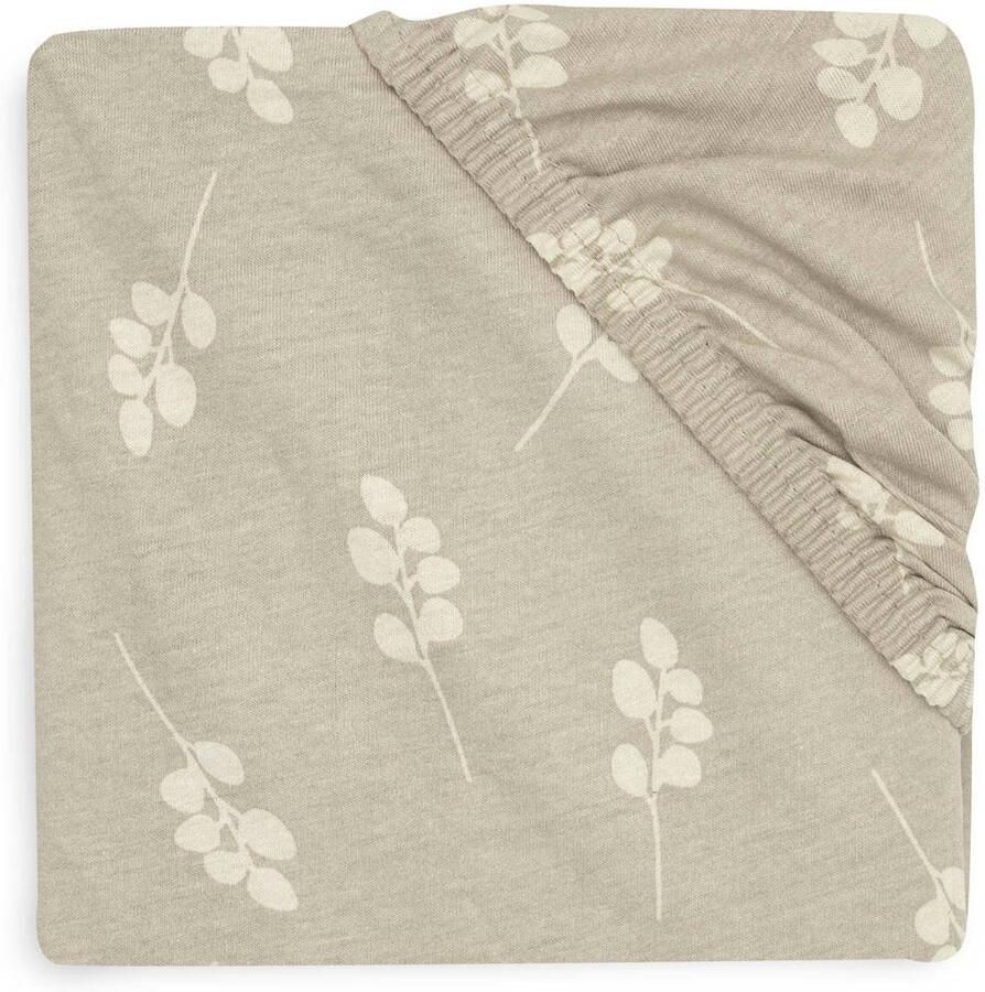 Jollein katoenen jersey wieg hoeslaken 40 50x80 90cm Twig Olive Green Groen - Foto 2