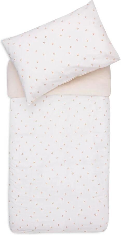 Jollein peuter dekbedovertrek met sloop Harvest Natural Beige Dierenprint