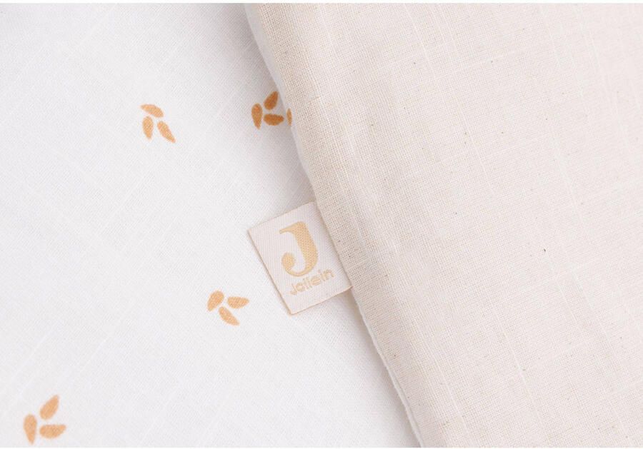 Jollein peuter dekbedovertrek met sloop Harvest Natural Beige Dierenprint - Foto 2