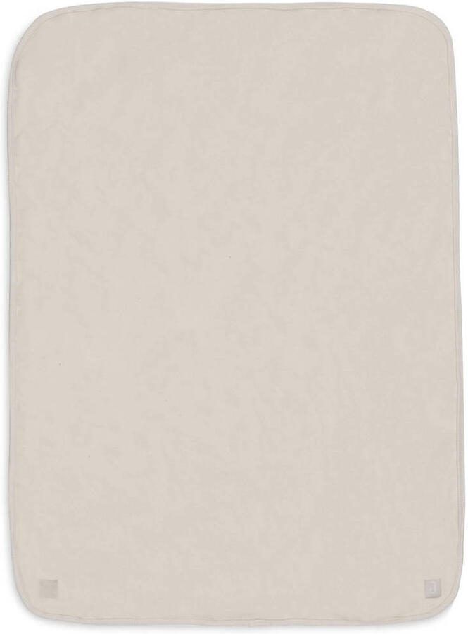 Jollein ledikantdeken Basic Jersey Sherpa Oatmeal beige - Foto 3