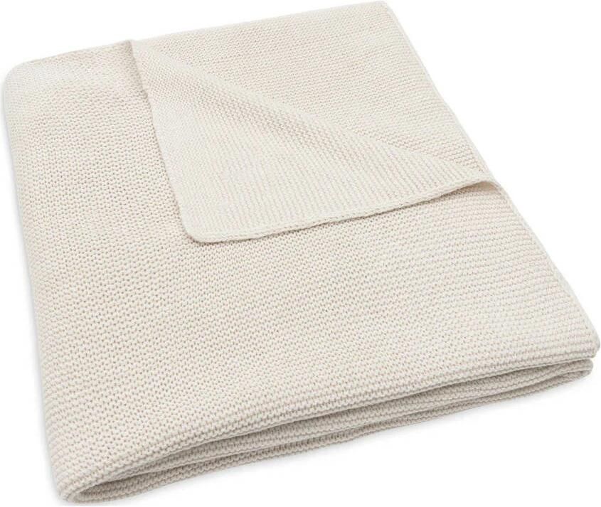 Jollein ledikantdeken Basic Knit Oatmeal beige