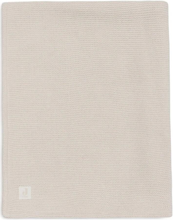 Jollein ledikantdeken Basic Knit Oatmeal Velvet beige - Foto 2