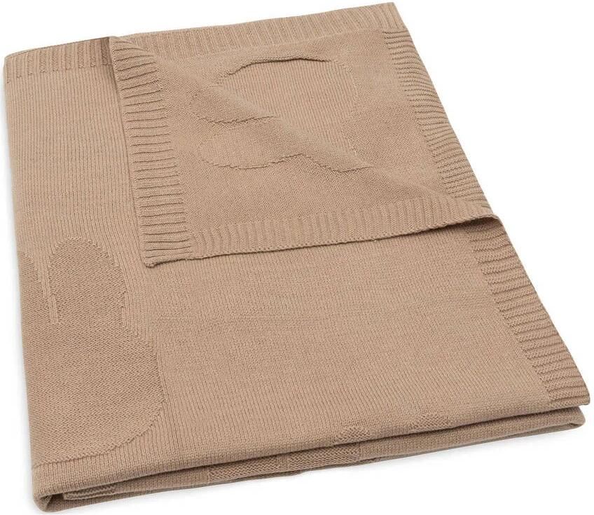 Jollein ledikantdeken Miffy Biscuit bruin