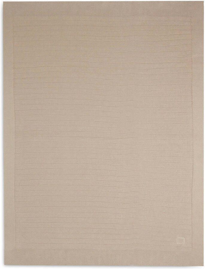 Jollein ledikantdeken Pure Knit Nougat Babydeken Beige Effen - Foto 2