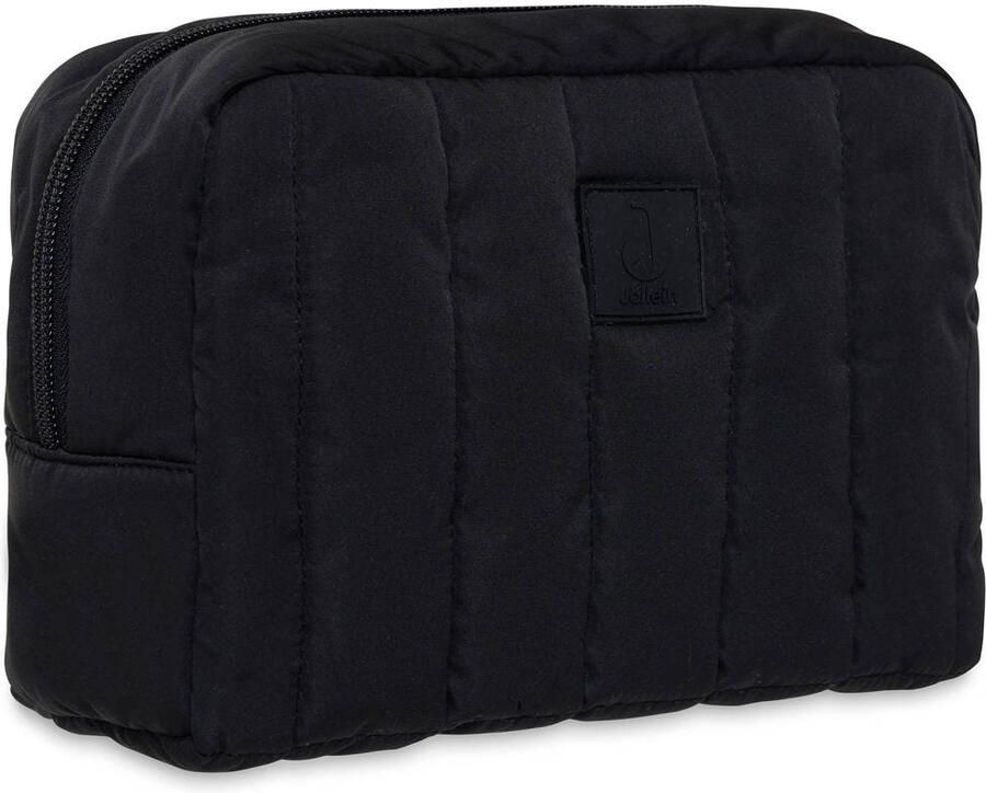 Jollein luieretui Puffed Black Zwart Panterprint | Luieretui van