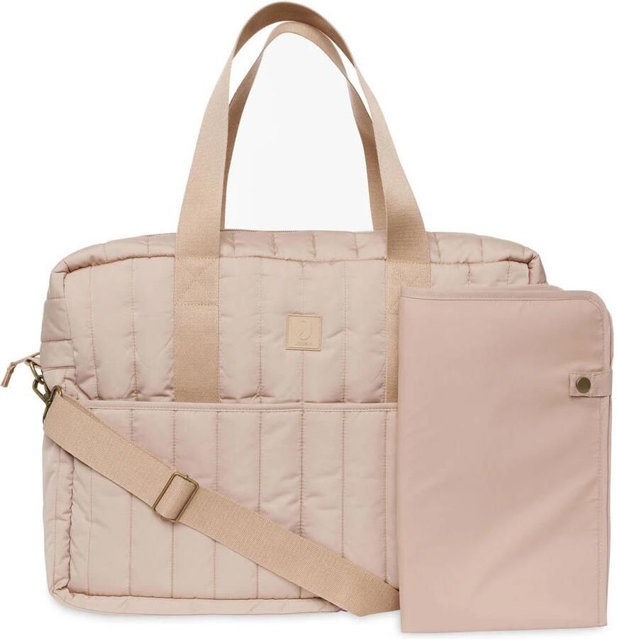 Jollein luiertas Puffed Moos Biscuit Beige Effen | Luiertas van