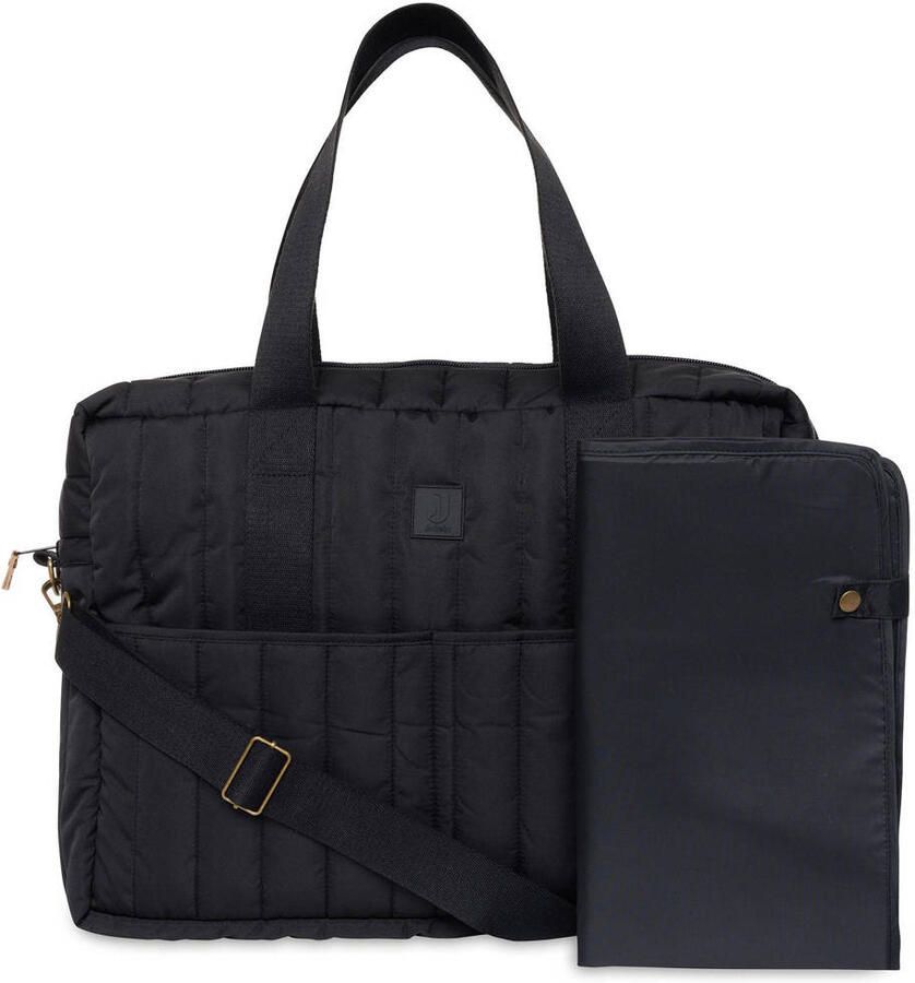 Jollein luiertas Puffed Moos Black Zwart Effen | Luiertas van