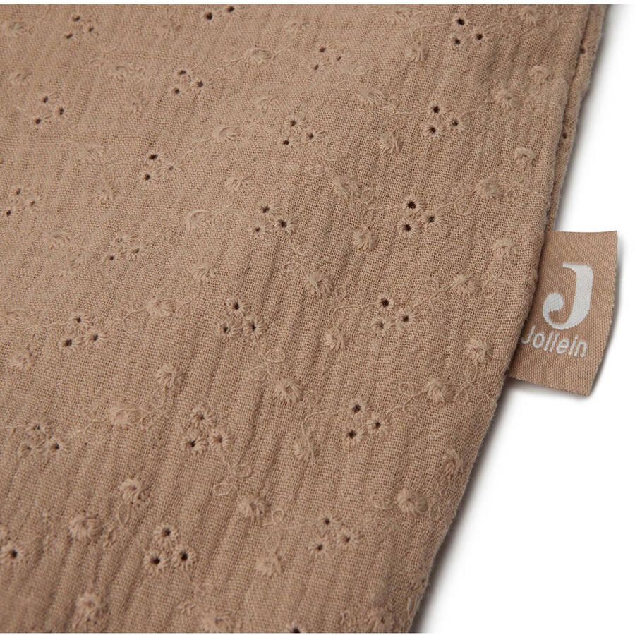 Jollein luiertas shopper Embroidery Biscuit Bruin | Luiertas van - Foto 2