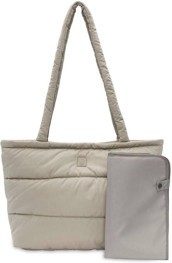 Jollein puffed bag mom luiertas Olive Green Groen Effen