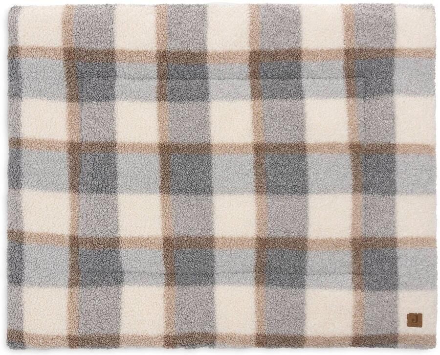 Jollein rechthoekig boxkleed Check Boucle