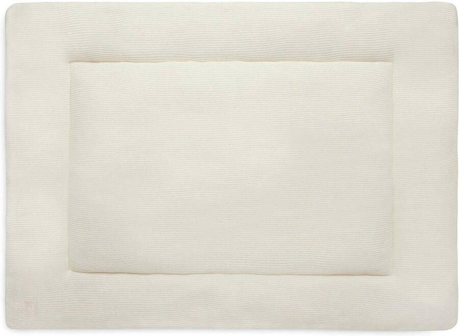 Jollein reversible boxkleed 75x95 cm Basic Knit Ivory Ecru - Foto 2