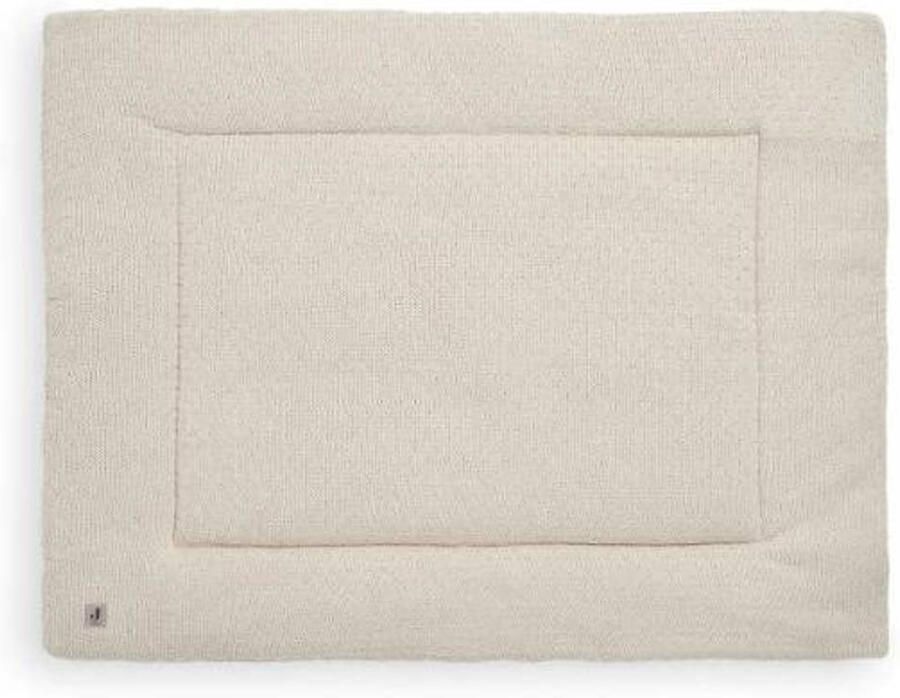 Jollein reversible boxkleed 75x95cm Basic Knit nougat Beige