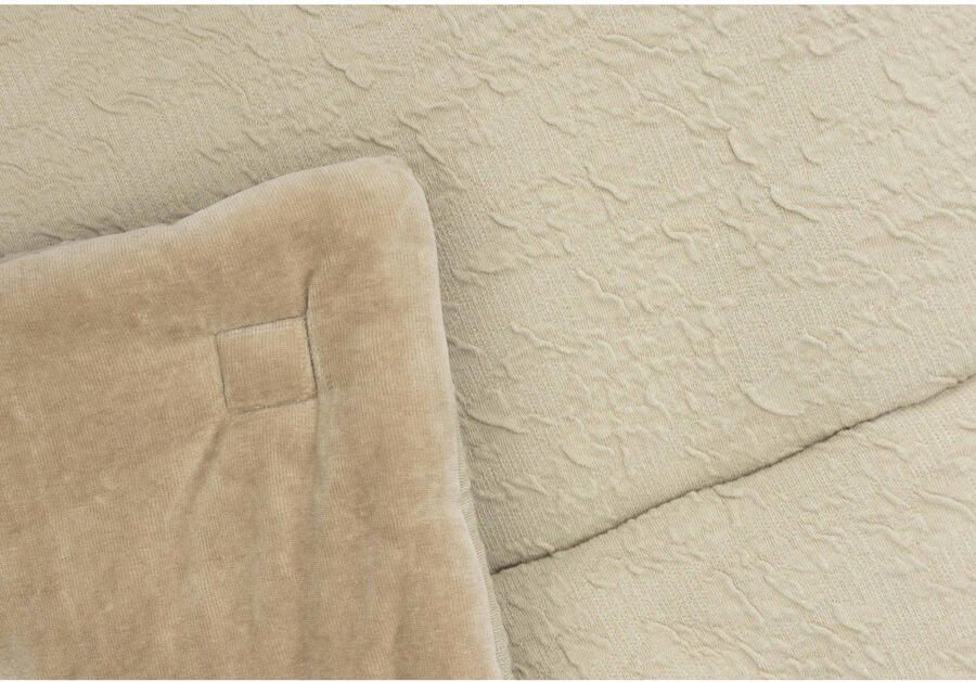 Jollein reversible boxkleed 75x95cm Soft Waves Olive Green Groen - Foto 3