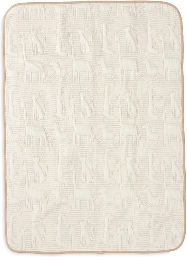 Jollein reversible wiegdeken Jungle Jambo Biscuit Oatmeal - Foto 2