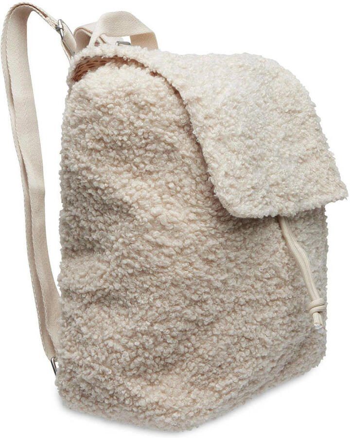 Jollein rugtasje boucle teddy ecru Rugzak Effen | Rugzak van - Foto 2