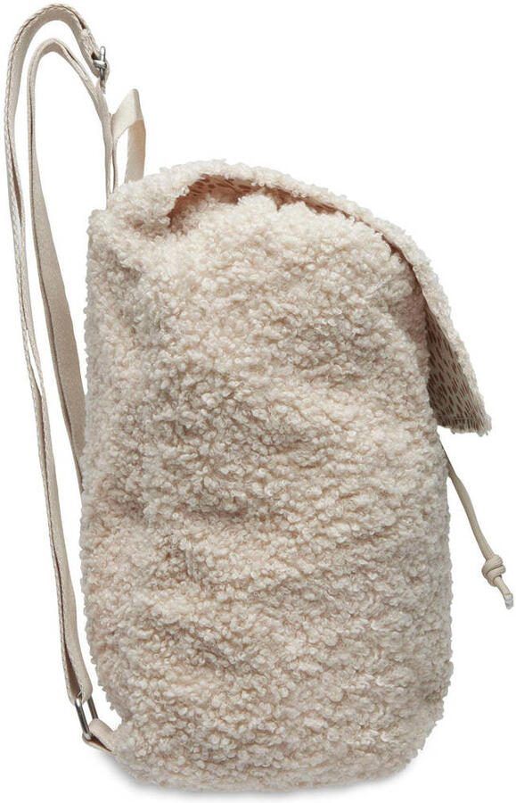 Jollein rugtasje boucle teddy ecru Rugzak Effen | Rugzak van - Foto 3