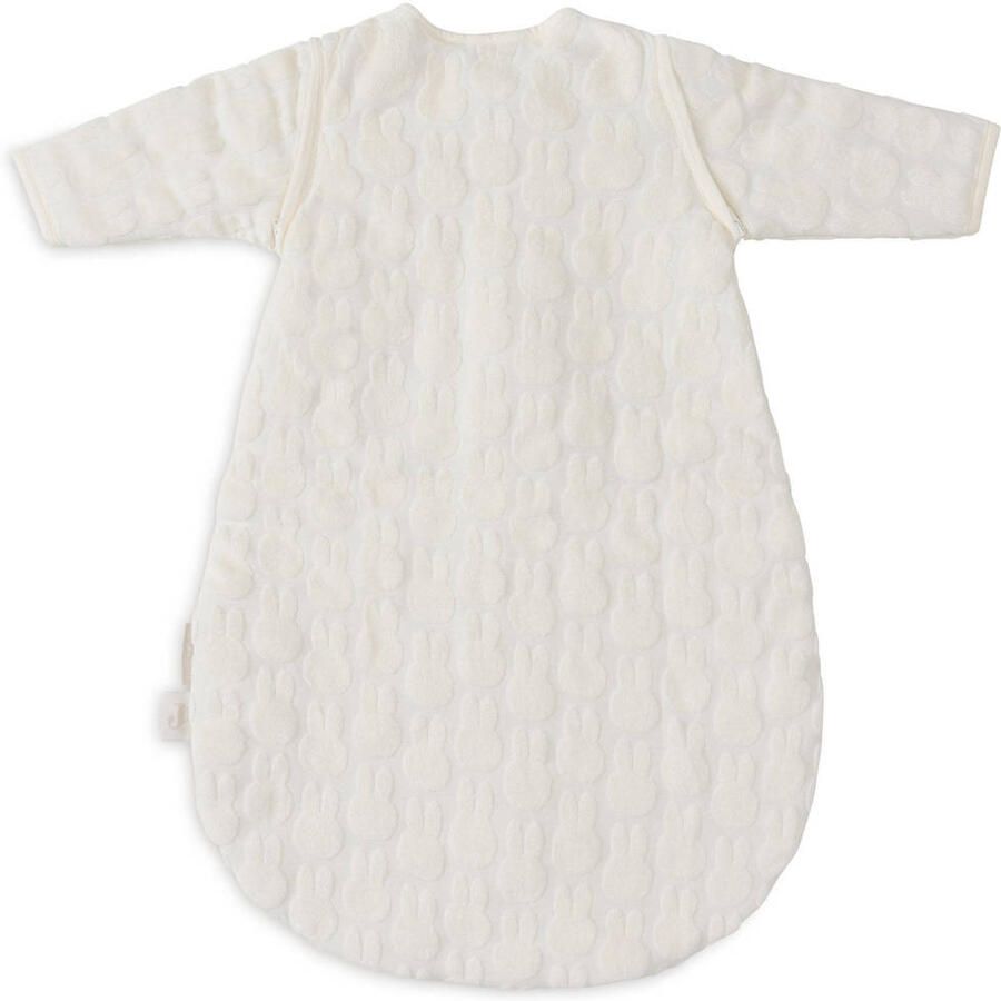 Jollein slaapzak met afritsbare mouw Miffy Jacquard Ivory