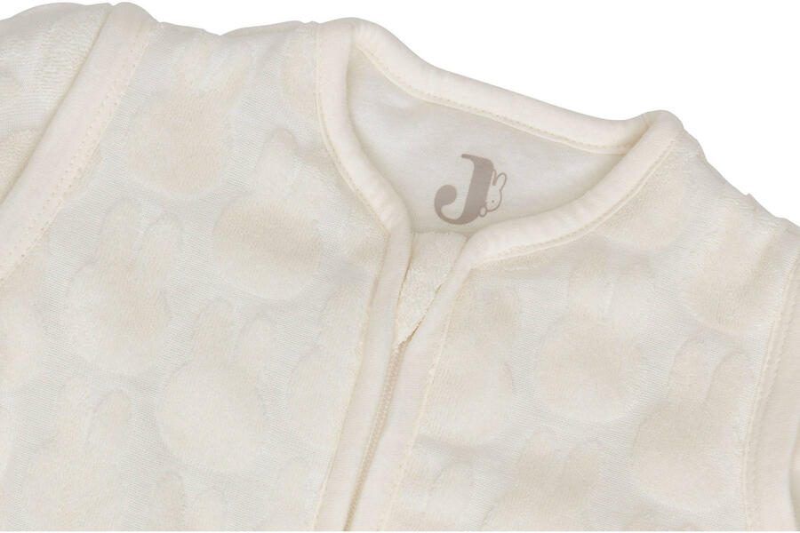 Jollein slaapzak met afritsbare mouw Miffy Jacquard Ivory - Foto 3
