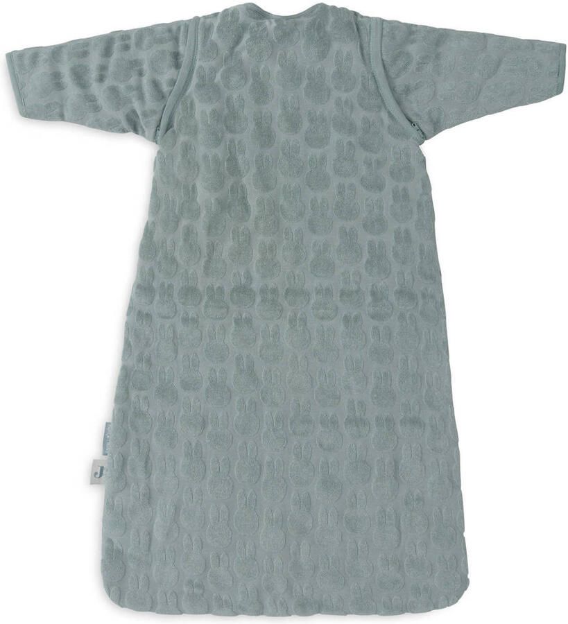 Jollein slaapzak met afritsbare mouw Miffy Jacquard Sea Green