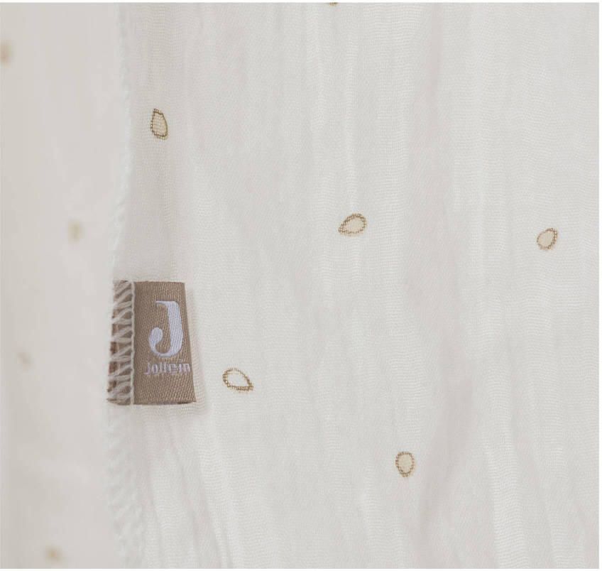 Jollein sluier 155cm Leafs offwhite beige - Foto 2