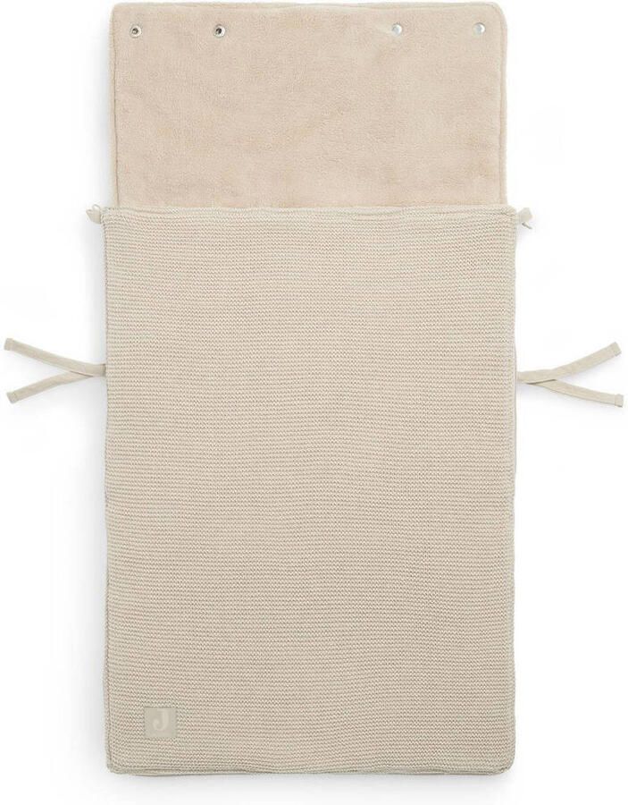 Jollein universele voetenzak groep 0+ 3 5 punts Spring knit nougat Beige