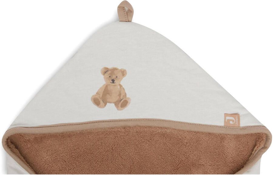 Jollein universele wikkeldeken voor maxi cosi groep 0+ 3 5 punts Teddy Bear 85x85 cm Ecru - Foto 2