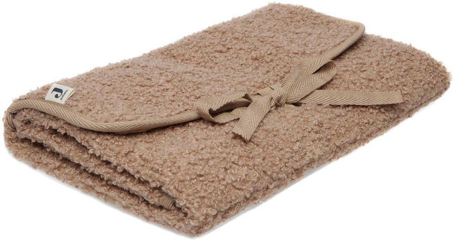 Jollein verschoningsmat Boucle Biscuit Verschoonmatje Bruin Effen