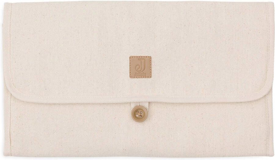 Jollein verschoningsmat Twill Natural Verschoonmatje Beige Effen