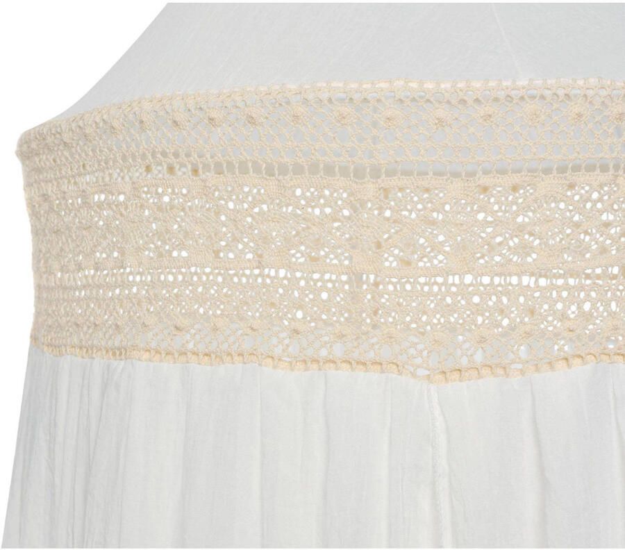 Jollein vintage klamboe 245 cm Boho Lace Ivory Baby klamboe Ecru