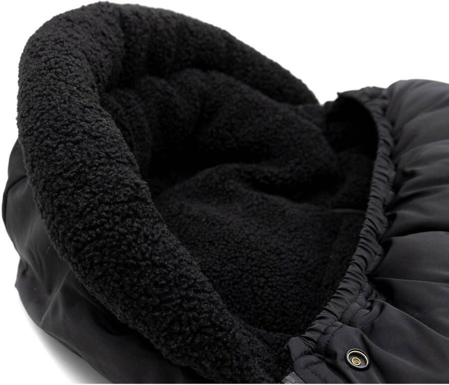 Jollein voetenzak buggy kinderwagen black Zwart | Voetenzak van