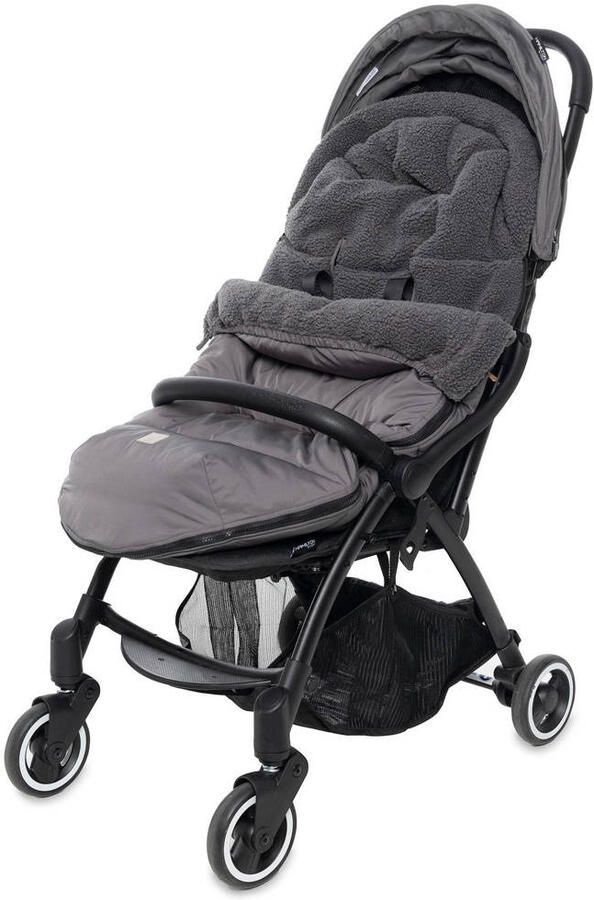 Jollein voetenzak buggy wandelwagen 3 5 punts Grey Grijs - Foto 3