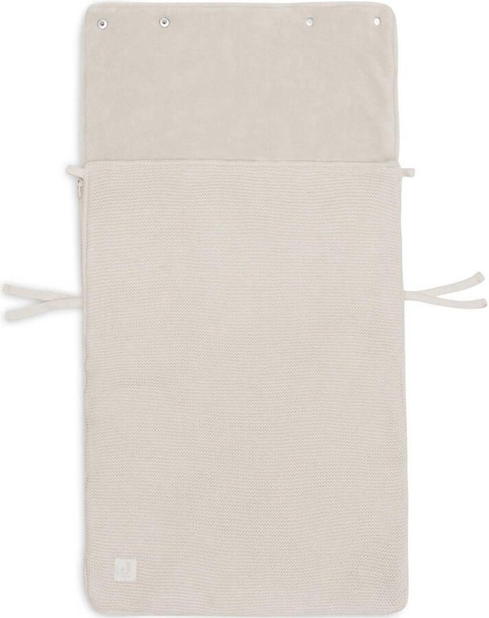 Jollein voetenzak groep 0+ 3 5 punts Basic Knit Oatmeal beige - Foto 2