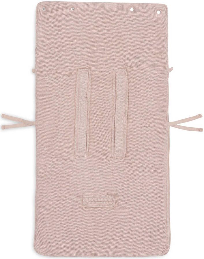 Jollein voetenzak groep 0+ 3 5 punts Basic Knit Wild Rose roze - Foto 3