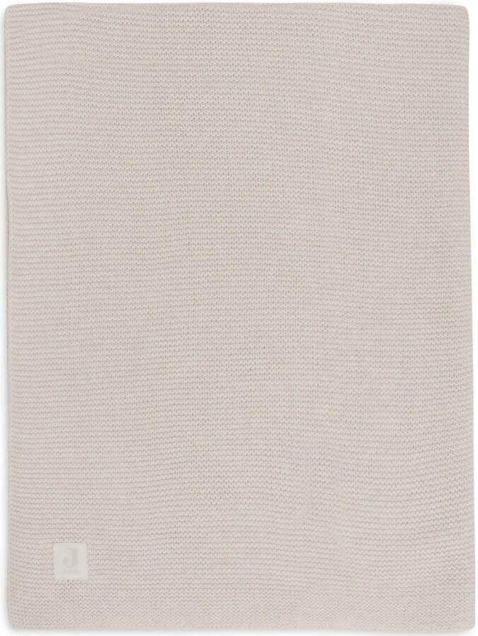 Jollein ledikantdeken Basic Knit Oatmeal beige - Foto 3