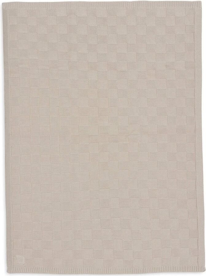 Jollein wiegdeken Box Knit Warm Sand beige - Foto 2